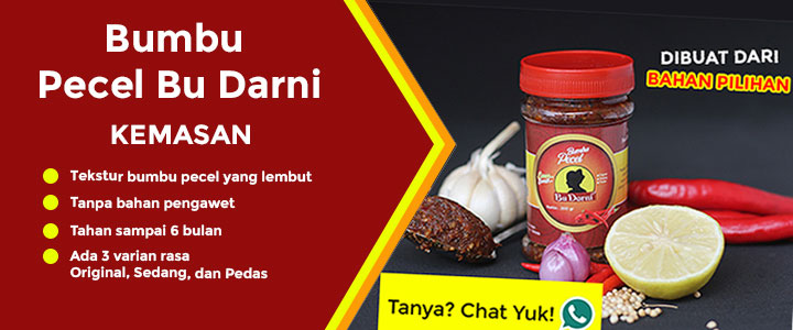 Cari reseller dan agen jualan bumbu pecel sidoarjo