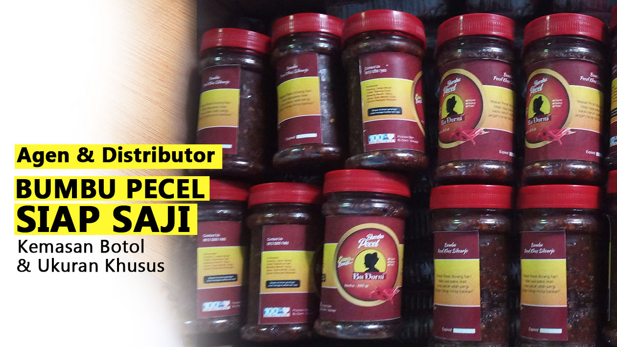 Peluang menjadi penjual agen dan distributor bumbu pecel bu darni sidoarjo